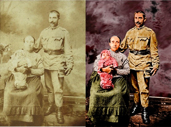 Creation of 100 year photo: Final Result